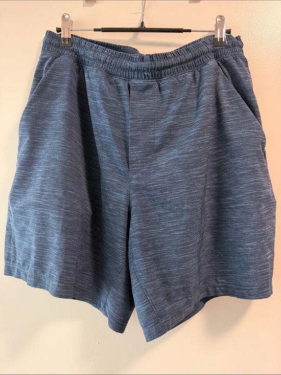 lululemon athletica Other - lululemon athletica Men's Heathered Navy Athletic Shorts